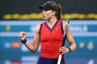 Paula Badosa at the 2021 BNP Paribas Open.